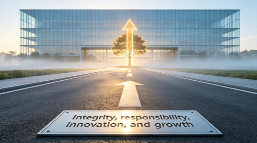 Integrity, responsibility, innovation, and growth