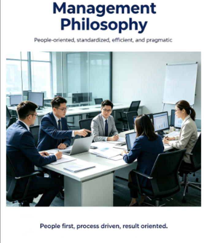 People oriented, standardized, efficient, and pragmatic