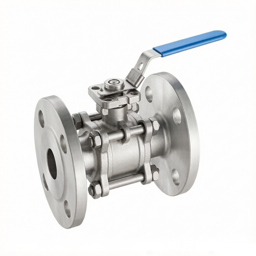 3PC Flanged Ball Valve
