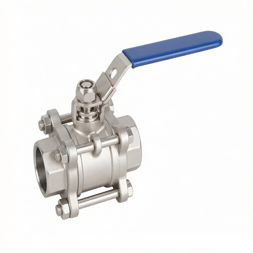 3PC Screwed Ball Valve
