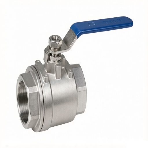 2PC Screwed Ball Valve