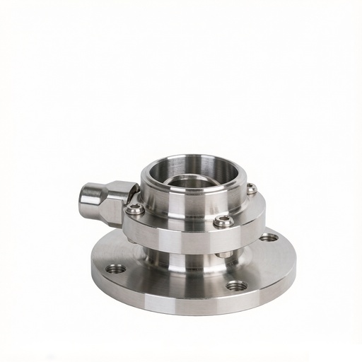 Sanitary Flange Butterfly Valve
